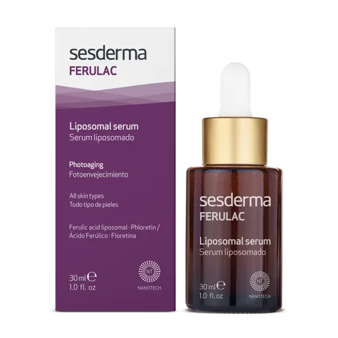 Serum Sesderma Ferulac Liposomal 30ml - Dưỡng Da Chống Oxy Hóa, Hỗ Trợ Trẻ Hóa, Cải Thiện Độ Đàn Hồi Da