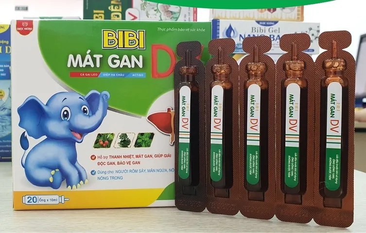 Siro Bibi Mát Gan Hỗ Trợ Thanh Nhiệt Giải Độc - Chiết Xuất Thảo Mộc Quý, Cải Thiện Nóng Trong, Bảo Vệ Gan