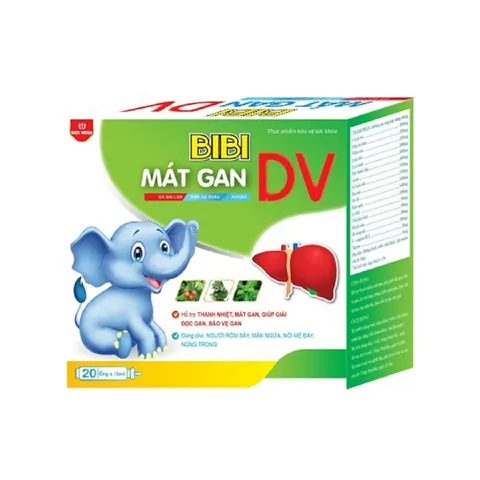 Siro Bibi Mát Gan Hỗ Trợ Thanh Nhiệt Giải Độc - Chiết Xuất Thảo Mộc Quý, Cải Thiện Nóng Trong, Bảo Vệ Gan