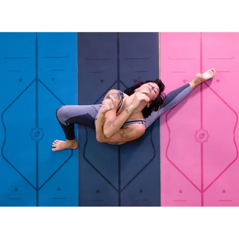 Thảm Tập Yoga Liforme Cao Cấp Chống Trượt PU - Dày Dặn 4.2mm, Chất Liệu Thân Thiện Môi Trường, Định Tuyến Tư Thế Chính Xác