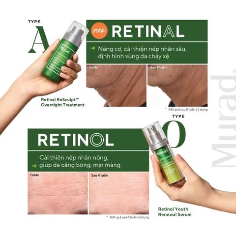Tinh Chất Trẻ Hóa Da Murad Resurgence Retinal Resculpt 30ml - Dưỡng Da Tái Tạo, Làm Mịn, Giảm Nhăn Qua Đêm, Dành Cho Tất Cả Các Loại Da