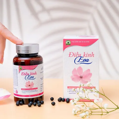 Viên Uống Eva Hỗ Trợ Điều Hòa Kinh Nguyệt - Cân Bằng Nội Tiết Tố và Giảm Đau Bụng Cho Phụ Nữ Mãn Kinh