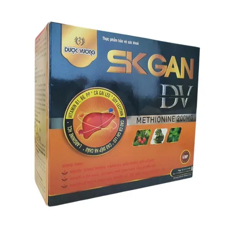 Viên uống bổ gan SK Gan DV - Hỗ trợ thanh nhiệt, giải độc và tăng cường chức năng gan - Sản phẩm sức khỏe tự nhiên