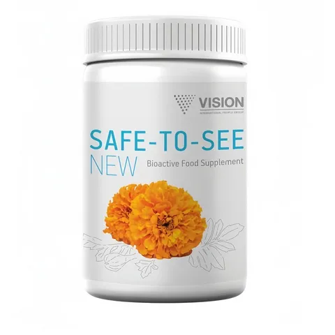 Viên uống bổ mắt Safe To See Vision - Hỗ trợ giảm khô mỏi và tăng cường thị lực, chứa chiết xuất tự nhiên, 60 viên.