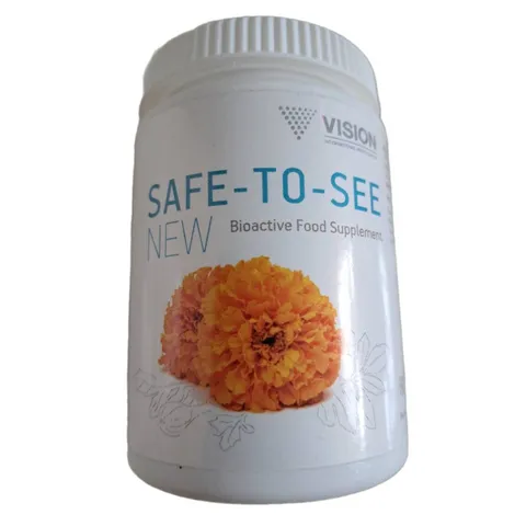Viên uống bổ mắt Safe To See Vision - Hỗ trợ giảm khô mỏi và tăng cường thị lực, chứa chiết xuất tự nhiên, 60 viên.