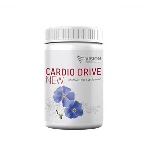 Viên Uống Hỗ Trợ Sức Khỏe Tim Mạch Vision Cardio Drive New - Bổ Sung DHA, EPA, Coenzyme Q10, Vitamin - Hỗ Trợ Người Trưởng Thành, Giảm Căng Thẳng