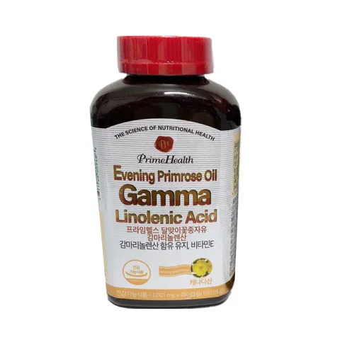 Viên uống tinh dầu hoa anh thảo Prime Health - Hỗ trợ cân bằng nội tiết tố nữ và làm đẹp da - Lọ 180 viên