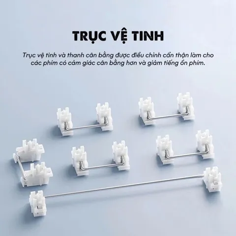 Bàn Phím Cơ Bluetooth Không Dây Aula F99 Pro V2 Light Star - Kết Nối Linh Hoạt, Thiết Kế Gọn Nhẹ, 99 Phím, RGB, Pin 8000mAh