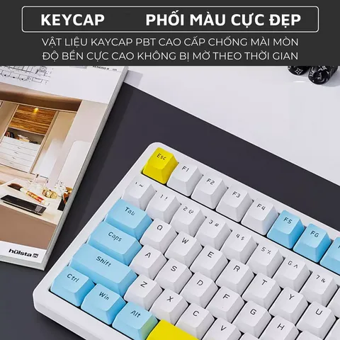 Bàn Phím Cơ Gaming K3 Max - Chống Ồn 2 Lớp, Led Rainbow, Switch Red Tương Thích Windows/Mac - Phụ Kiện Gaming Cao Cấp