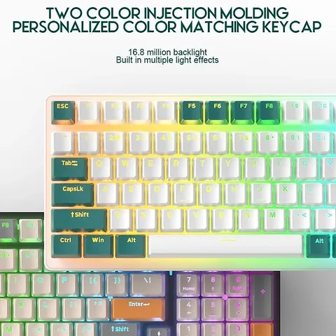 Bàn Phím Cơ K3 Premium Gaming Có Dây Red Switch - Thiết Kế Sang Trọng, RGB Nhiều Màu Cho Game Thủ