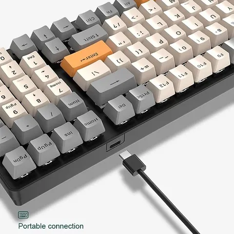 Bàn Phím Cơ K3 Premium Gaming Có Dây Red Switch - Thiết Kế Sang Trọng, RGB Nhiều Màu Cho Game Thủ