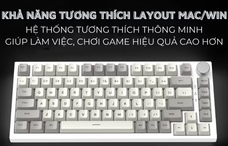 Bàn Phím Cơ Từ Tính Attack Shark K85 RGB - Switch Tùy Chỉnh Lực Ấn, Hotswap Dành Cho Game Thủ, Đèn LED RGB Sắc Màu