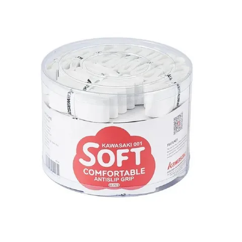 Băng Quấn Cán Vợt Cầu Lông Kawasaki 001 Soft - Chất Liệu Mềm Mại, Thấm Hút Mồ Hôi, Bảo Vệ Cán Vợt - Phụ Kiện Thể Thao Chất Lượng Cao