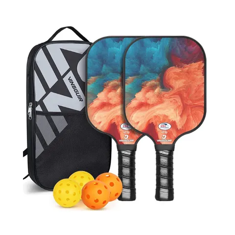 Bộ 2 Vợt Pickleball Vinguir Kèm Túi và 4 Bóng - Chất Liệu Cao Cấp, Dành Cho Người Mới Bắt Đầu và Chơi Chủ Động