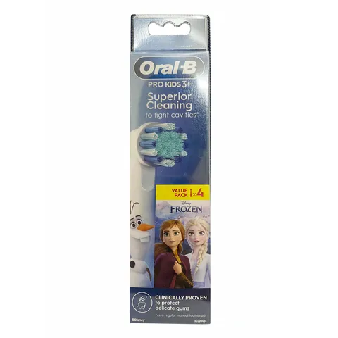 Đầu bàn chải điện Oral-B Stages Power Princess cho bé gái - Thiết kế dễ thương, nhẹ nhàng, phù hợp với trẻ em từ 3 tuổi trở lên