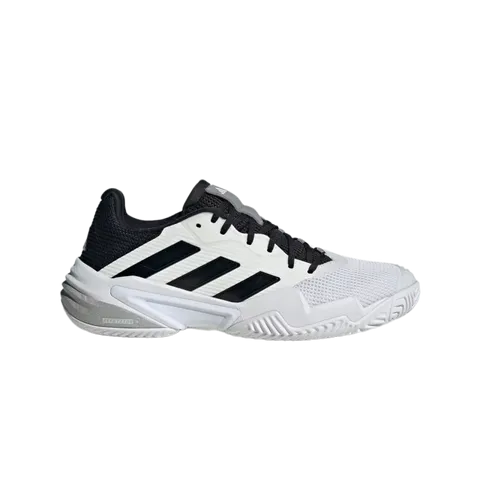 Giày Pickleball Adidas Barricade 13 IF0465 - Giày Tennis Chuyên Nghiệp Độ Ổn Định Cao, Thiết Kế Thoáng Khí, Màu Trắng Đen
