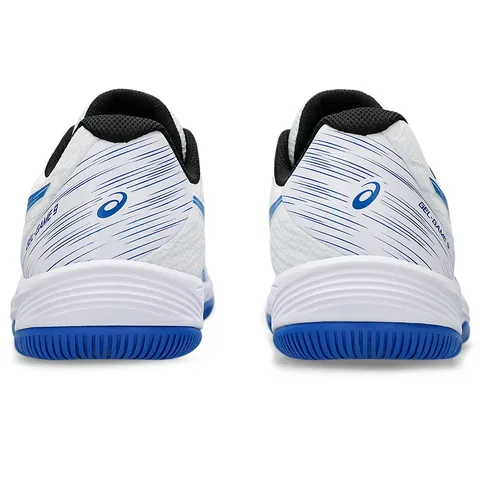 Giày Pickleball Asics Gel-Game 9 1041A337-103 - Giày Tennis Nam Chất Lượng Cao, Đế Gel Định Hình Ổn Định và Bền Bỉ, Màu Trắng/Xanh Năng Động