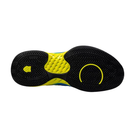 Giày Pickleball Nam K-Swiss Supreme 07916-464-M - Giày Tennis Hiệu Suất Cao, Thiết Kế Đẹp, Màu Brilliant Blue/Optic Yellow/Black