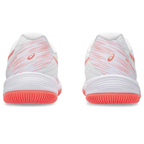 Giày Pickleball Nữ Asics Gel-Game 9 - Tennis, Độ Bám Tốt, Chất Liệu Bền Bỉ, Màu Trắng/Sun Coral, Hỗ Trợ Giảm Chấn