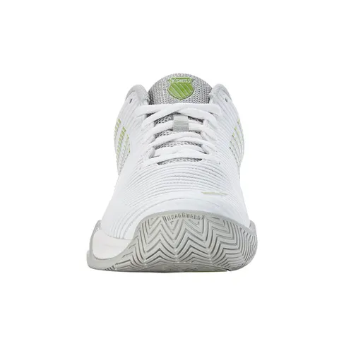 Giày Pickleball Nữ K-Swiss Hypercourt Express 2 Trắng Xanh Lá - Giày Tennis Thể Thao Bền Chắc, Thoáng Khí, Di Chuyển Linh Hoạt