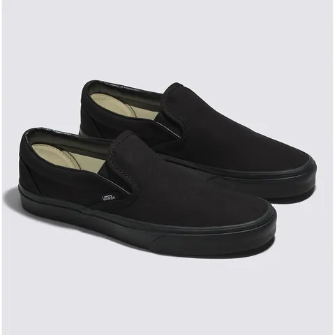 Giày Vans Classic Slip-On Đen - Giày Thể Thao Không Dây Thời Trang, Phong Cách Trẻ Trung Dễ Dàng Phối Đồ