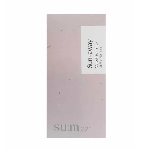 Kem Chống Nắng Su:m37 Sun-away Velvet Sun Stick SPF50+ - Không Bóng Nhờn, Cải Thiện Kết Cấu Da, Dạng Thỏi Tiện Dụng 18g