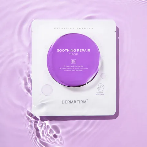 Mặt nạ Dermafirm Soothing Repair Mask R4 - Hỗ trợ làm dịu, phục hồi cho da nhạy cảm - Dưỡng ẩm và kháng khuẩn hiệu quả