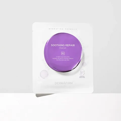 Mặt nạ Dermafirm Soothing Repair Mask R4 - Hỗ trợ làm dịu, phục hồi cho da nhạy cảm - Dưỡng ẩm và kháng khuẩn hiệu quả