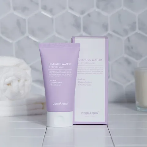 Mặt Nạ Ngủ Dermafirm Luminous Watery - Dưỡng Ẩm, Cấp Nước, Làm Sáng Da, Phù Hợp Mọi Loại Da, 100ml