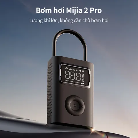 Máy Bơm Hơi Lốp Xiaomi Youpin Mijia 2 Pro - Đèn LED, Bơm Nhanh, Tự Động Ngắt Áp Suất, Dụng Cụ Thiết Yếu Cho Ô Tô, Xe Đạp, Bóng Đá