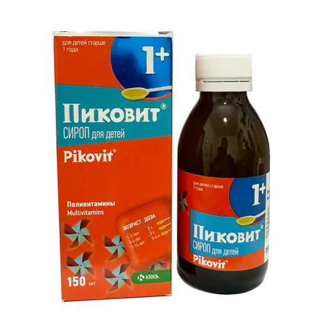 Siro Pikovit Tăng Đề Kháng - Multivitamin Giúp Trẻ Giảm Biếng Ăn, Hỗ Trợ Phát Triển Toàn Diện 150ml