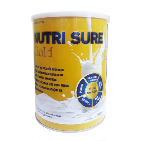 Sữa Nutri Sure Gold 400g - Hỗ Trợ Tăng Cân, Bổ Sung Vitamin, Khoáng Chất Cho Trẻ Em và Người Lớn, Phục Hồi Sức Khỏe