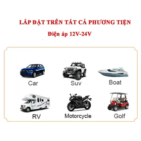Tẩu Sạc Nhanh 67W Cho Xe Máy & Ô Tô - Cổng USB & Type-C, Tích Hợp Nút On/Off, Sạc Nhanh Chất Lượng Cao, Đèn LED Hiển Thị
