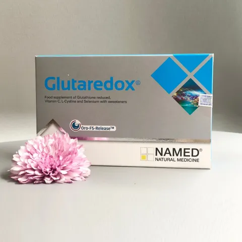 Viên ngậm Glutaredox Named - Hỗ trợ làm sáng da và tăng cường miễn dịch với Glutathione, Vitamin C, 30 viên