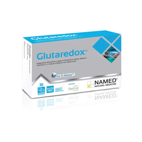 Viên ngậm Glutaredox Named - Hỗ trợ làm sáng da và tăng cường miễn dịch với Glutathione, Vitamin C, 30 viên