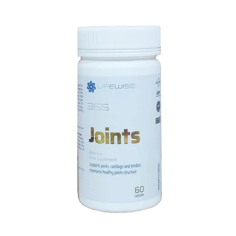 Viên uống LifeWise 365 Joints hỗ trợ sức khỏe xương khớp - Bổ sung MSM, Collagen II, D-glucosamine, Hộp 60 viên