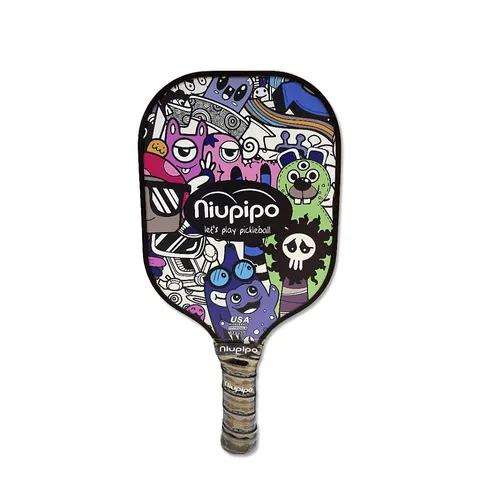 Vợt Pickleball Niupipo MX-35 Mặt Sợi Thủy Tinh - Vợt Chơi Chuyên Nghiệp Cao Cấp cho Nam Nữ, Màu Sắc Trẻ Trung, Đạt Tiêu Chuẩn USAPA