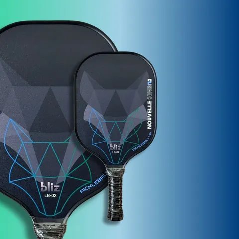 Vợt Pickleball Bliz Carbon Fiber T300 BlizLB-02 - Chất liệu chắc chắn, hiệu suất cao, phù hợp cho người chơi mới và trung cấp