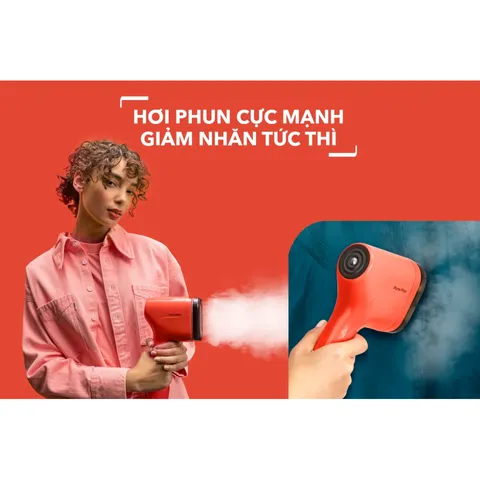 Bàn là hơi nước cầm tay Tefal Pure Pop DT2020 - Công suất 1300W, làm nóng 15s, dễ dàng mang theo, hỗ trợ là quần áo hoàn hảo