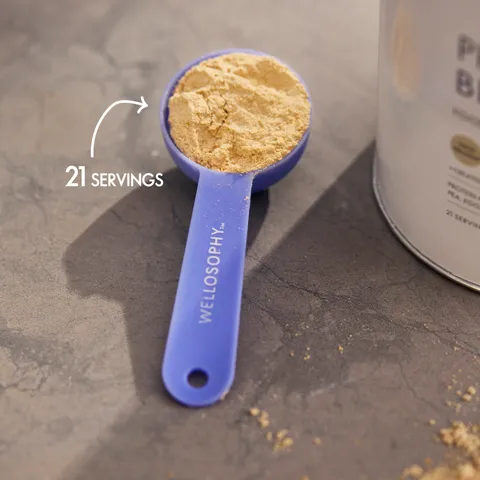 Bột Protein Blend Wellosophy Oriflame - Bổ Sung Protein Tự Nhiên Không Đường, Hỗ Trợ Chế Độ Ăn Kiêng, 378g
