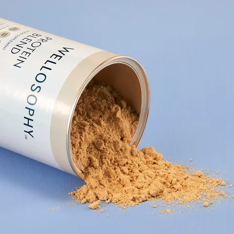 Bột Protein Blend Wellosophy Oriflame - Bổ Sung Protein Tự Nhiên Không Đường, Hỗ Trợ Chế Độ Ăn Kiêng, 378g