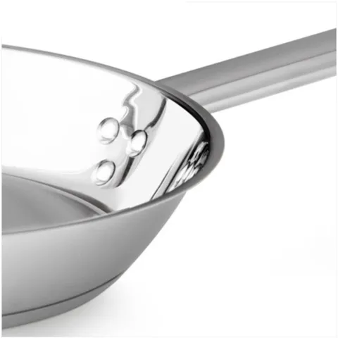 Chảo Inox 3 Lớp Đáy Edelkochen Cosy Prism 28cm - Đảm Bảo Nhiệt Đều, An Toàn Cho Sức Khỏe, Phù Hợp Mọi Loại Bếp