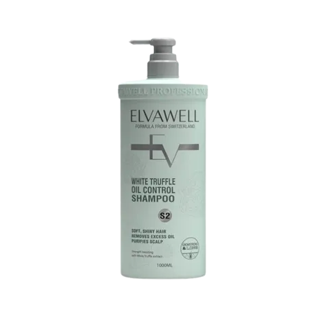 Dầu Gội Elvawell White Truffle Kiểm Soát Dầu 500ml - Chăm Sóc Tóc Dầu, Bồng Bềnh và Chắc Khỏe