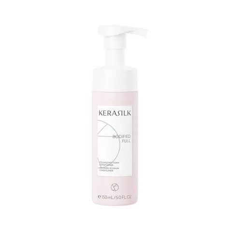 Dầu xả Kerasilk Volumizing Foam Conditioner 150ml - Dạng bọt tăng phồng tóc, nâng chân, dễ chải, hương hoa hổ phách ngọt ngào