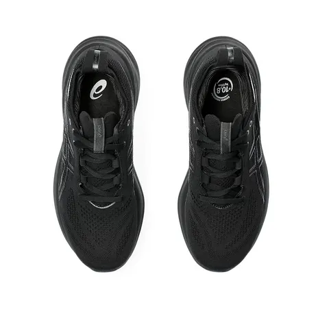 Giày Pickleball Nữ Asics Gel-Nimbus 26 1012B601-002 Đen - Giày Chạy Bộ Thể Thao Đế Cao Su, Mềm Mại, Thoáng Khí
