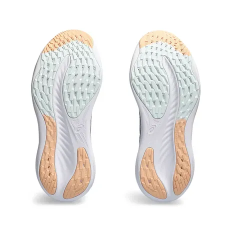 Giày chạy bộ nữ Asics Gel-Nimbus 26 - Giày pickleball Sheet Rock/Pale Mint thoải mái, hỗ trợ chấn thương cho người chơi thể thao
