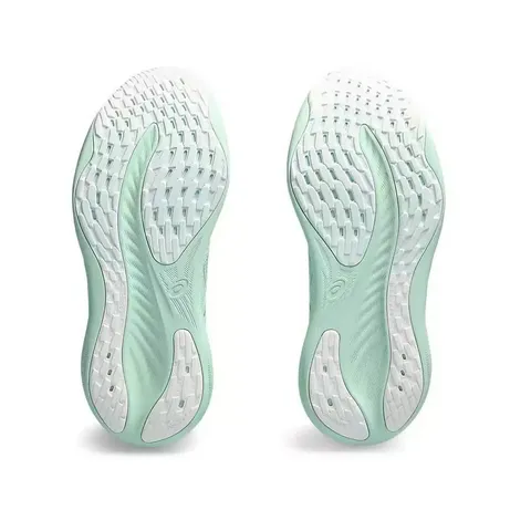 Giày Chạy Bộ Nữ Asics Gel-Nimbus 26 1012B601-300 - Giày Pickleball Đệm GEL, Chất Liệu Êm Ái, Thể Thao Hàng Đầu, Màu Xanh Mint