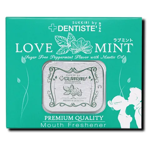 Kẹo ngậm phòng the hương bạc hà Mastic Mint hộp 20 viên