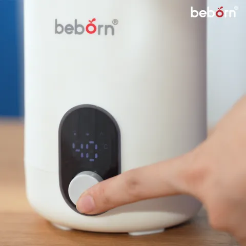 Máy Hâm Sữa Tiệt Trùng Điện Tử Beborn Solo 1 BW01BK - Hâm Sữa và Đồ Ăn An Toàn, Chất Lượng Cao, Dinh Dưỡng Tối Ưu Cho Bé.