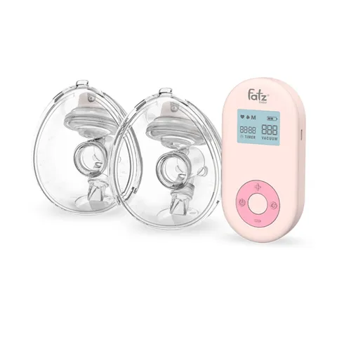 Máy Hút Sữa Điện Đôi Fatzbaby TwinFree 4 FB1310TP - Thiết Kế Rảnh Tay Với 9 Cấp Độ Hút, Tiết Kiệm Thời Gian Cho Mẹ
